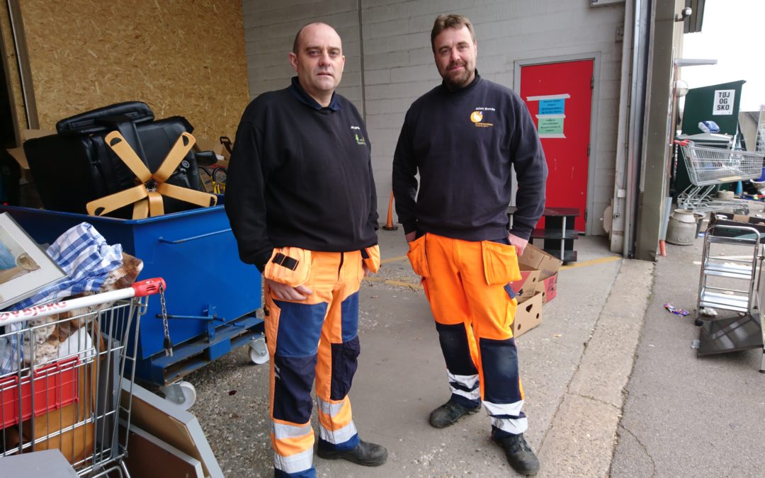 Genbrugspladsen åbner for øens virksomheder