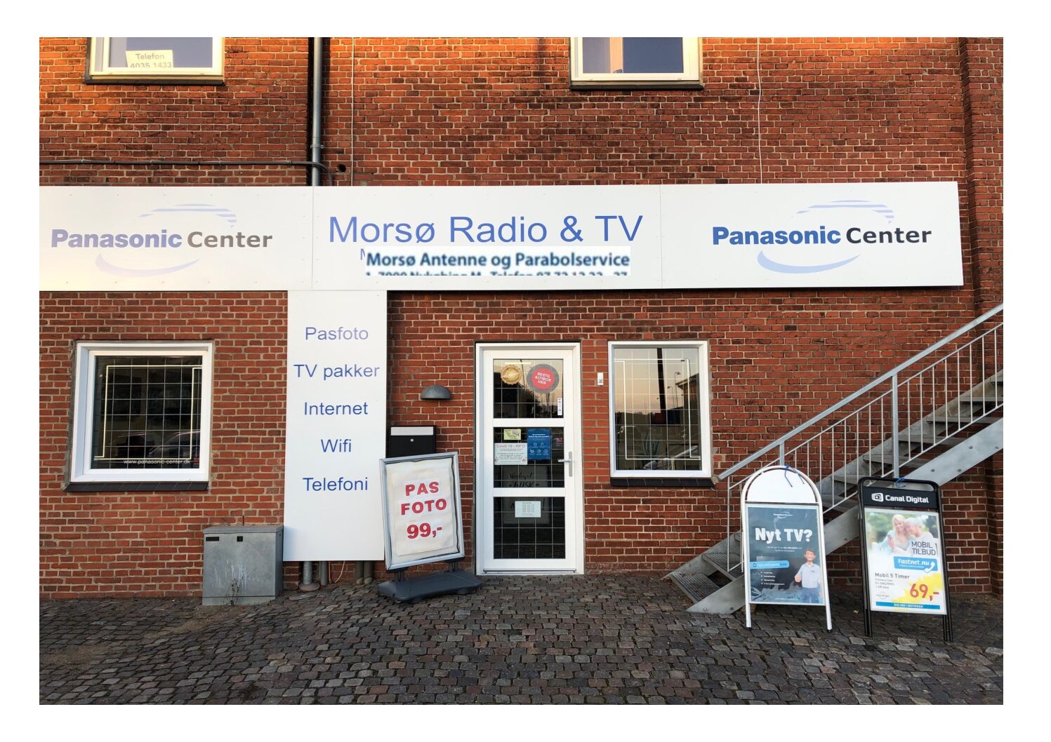 Morsø Radio & TV til gågaden