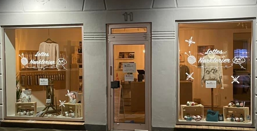 Lottes Nørklerier er åbnet i gågaden