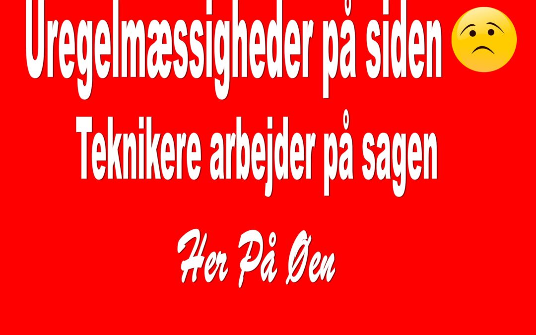 Tekniske uregelmæssigheder