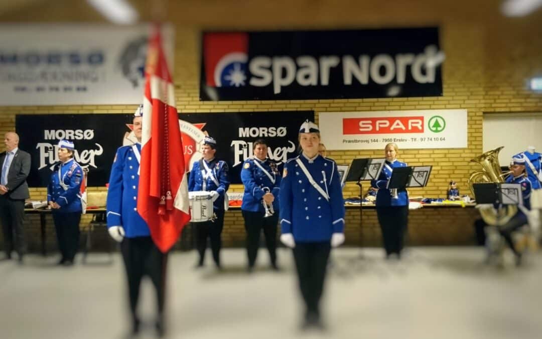 Faneindvielse ved 50-års jubilæum