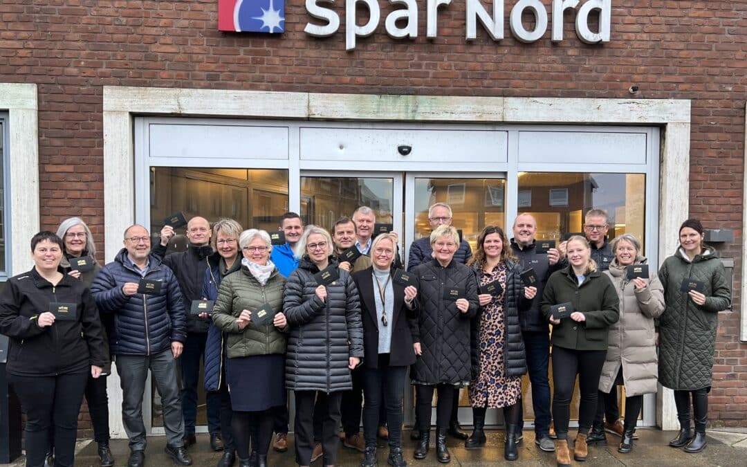 Spar Nord Nykøbing støtter gågadehandelen