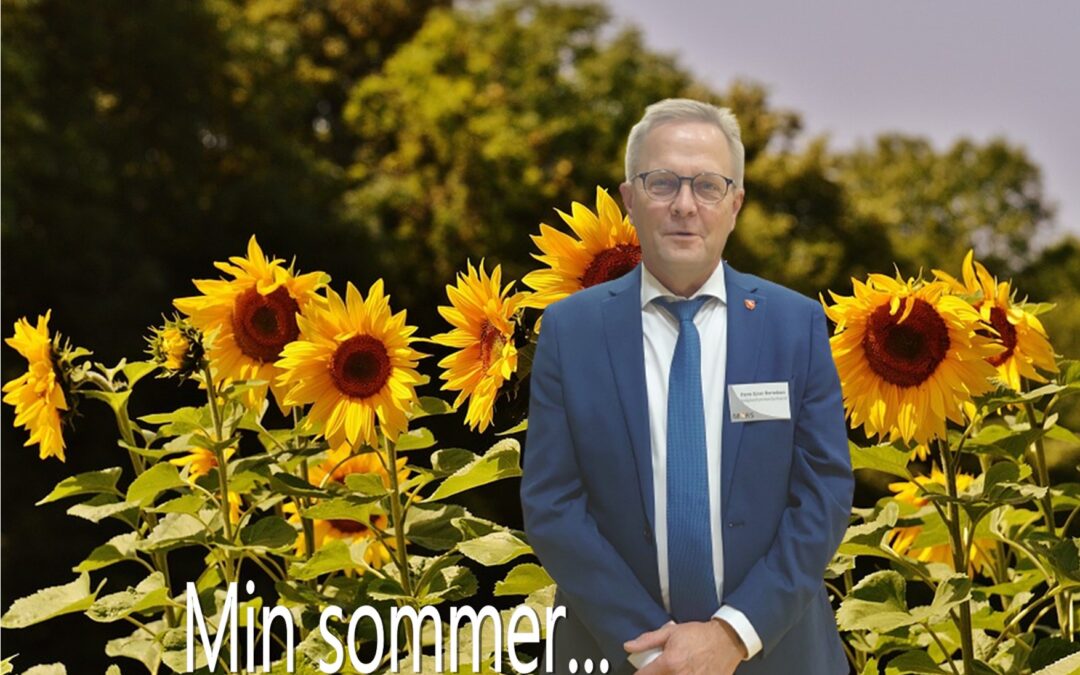 Sommer: Borgmesteren her på øen