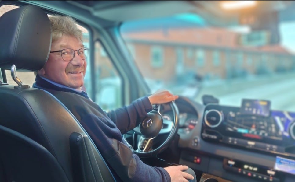 Flere bestiller en taxi i vinterføret