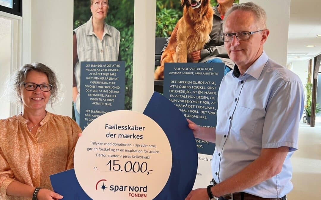 Spar Nord Fonden støtter Frivilligcenter Mors