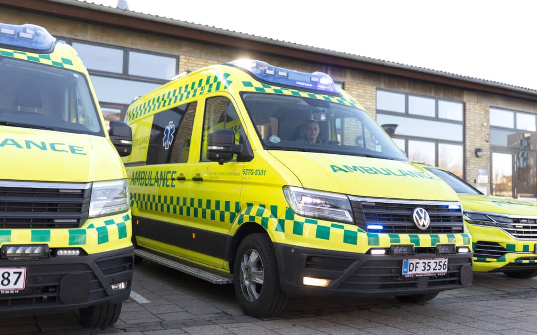 Regionens ambulancer sendes i udbud